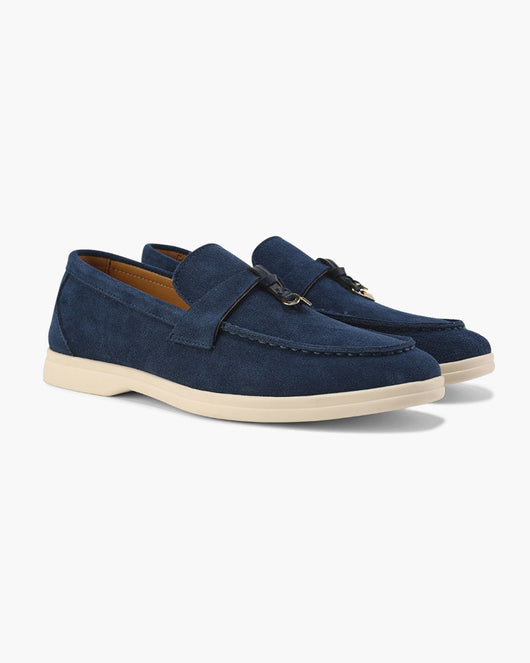 Mocasines de Ante Old Money para Mujer