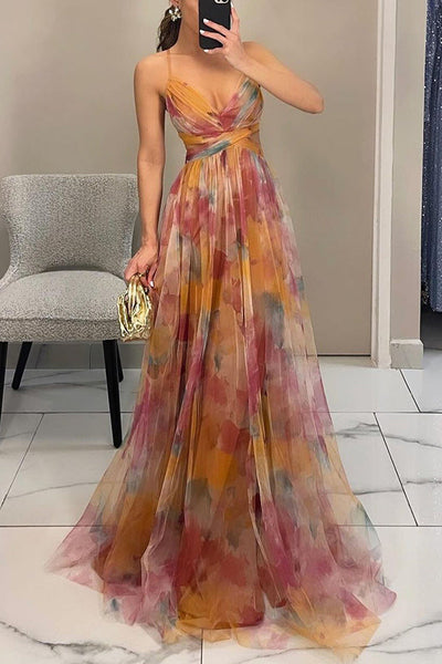 Vestido Maxi Selina Plisado