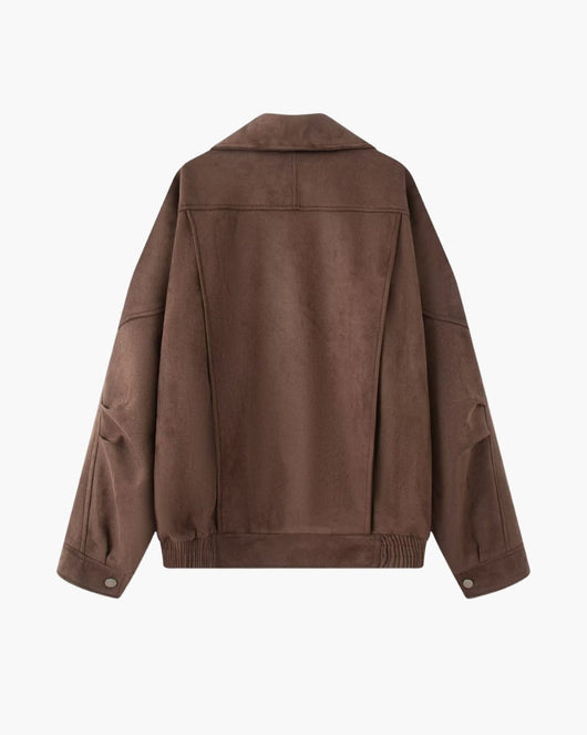 Chaqueta Vintage Efecto Ante