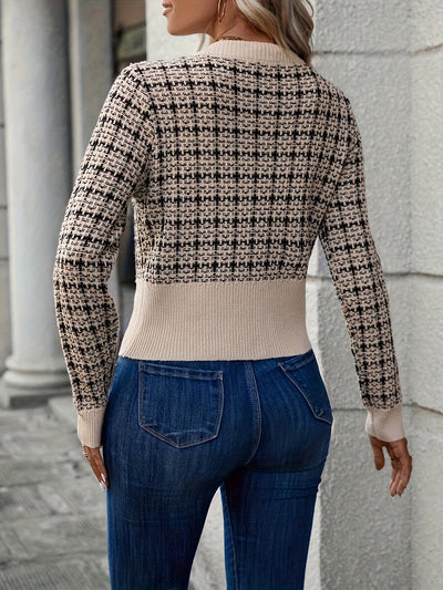 Cárdigan Elisa Corto de Tweed a la Moda