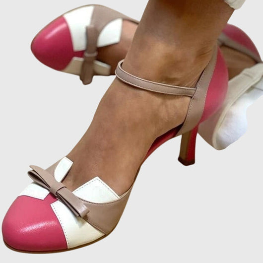 Valerie | Sandalias de Tacón Cómodas Punta Abierta