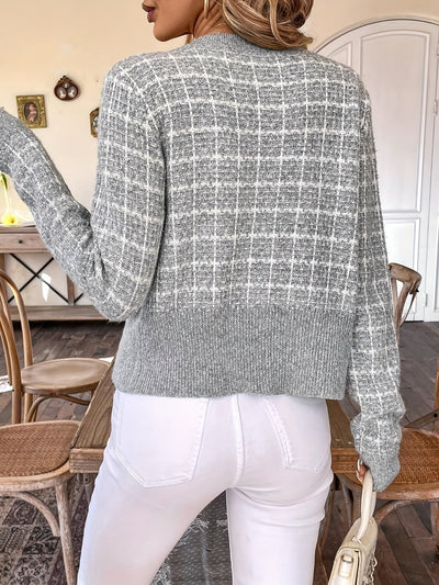Cárdigan Elisa Corto de Tweed a la Moda