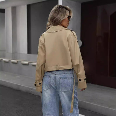 Trench Karin Corto Cruzado