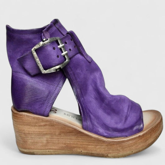 Jess | Sandalias de Cuña con Tira al Tobillo