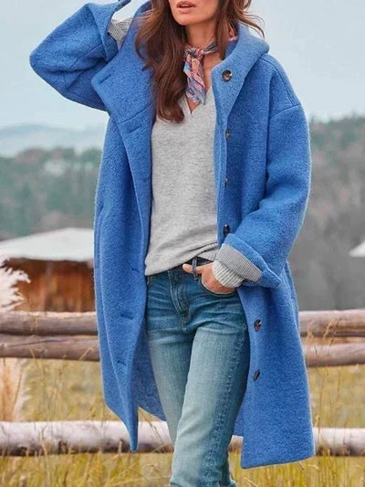Abrigo Oversize Selina con Botones