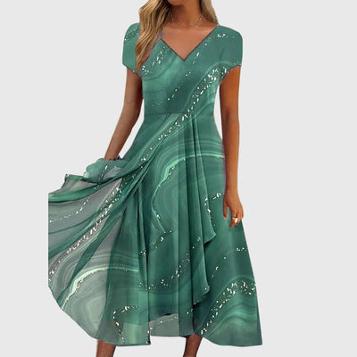 Aubrielle | Vestido Midi Casual Fluido