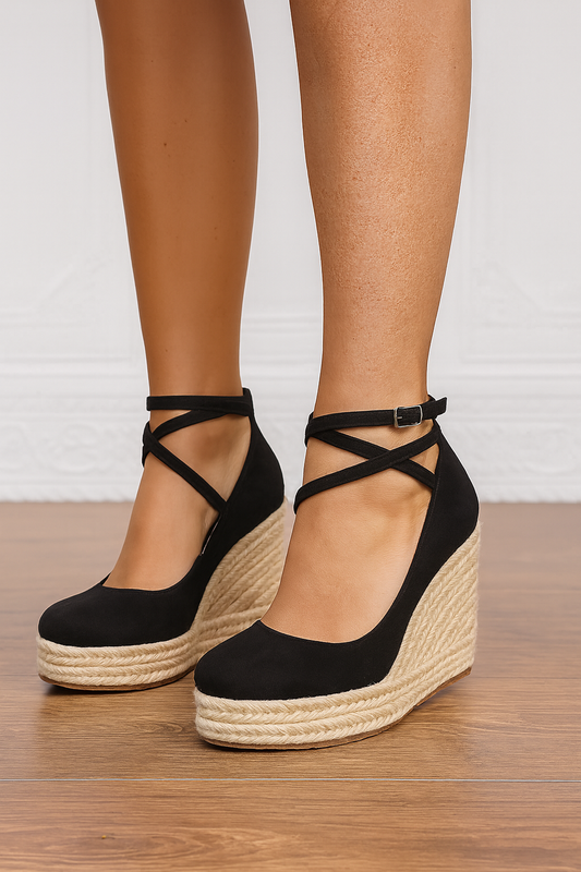 Sandalias Martina de Cuña Minimalista