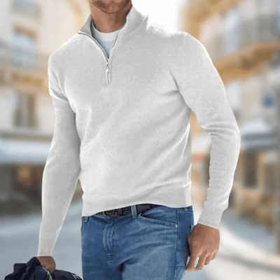 Jersey Casual Roland con Cuello de Cremallera