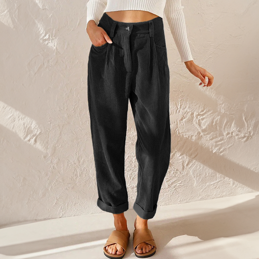 Pantalón Kerstin Ancho de Talle Alto para Verano