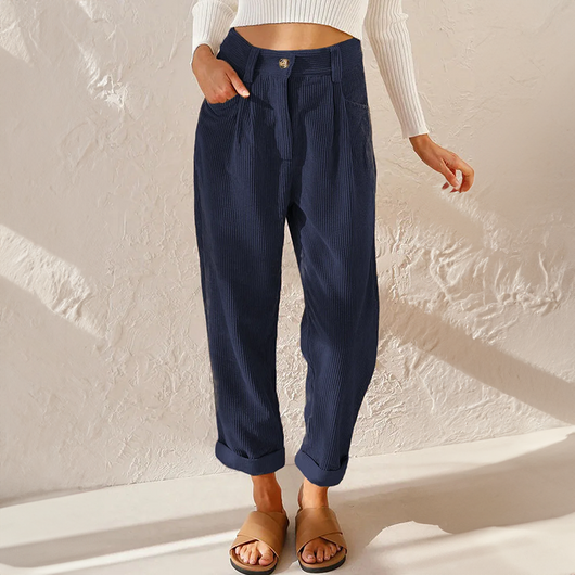 Pantalón Kerstin Ancho de Talle Alto para Verano