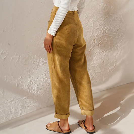 Pantalón Kerstin Ancho de Talle Alto para Verano