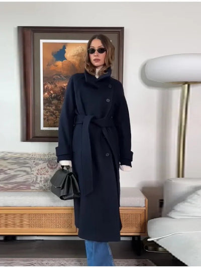 Trench Kerstin de Invierno con Cinturón