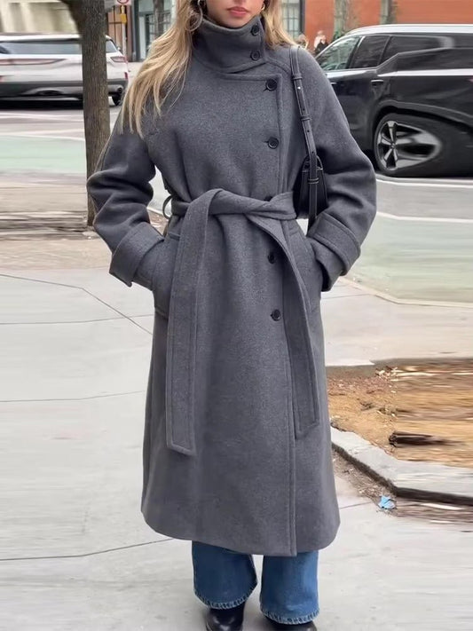 Trench Kerstin de Invierno con Cinturón