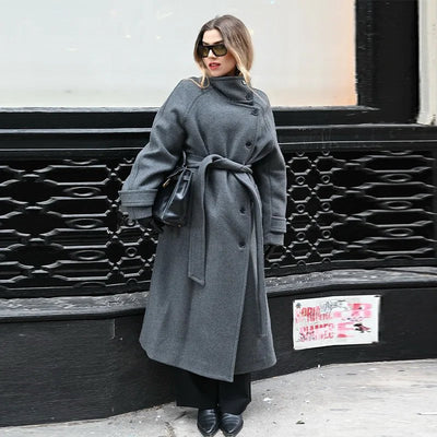 Trench Kerstin de Invierno con Cinturón