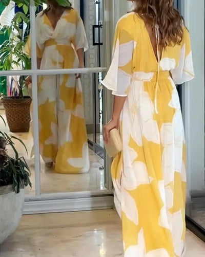 Demi | Vestido Maxi Floral Ligero