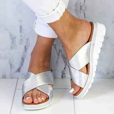Sandalias Christa de Verano Estilo Ortopédico