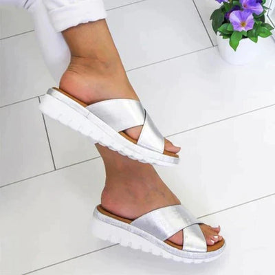 Sandalias Christa de Verano Estilo Ortopédico