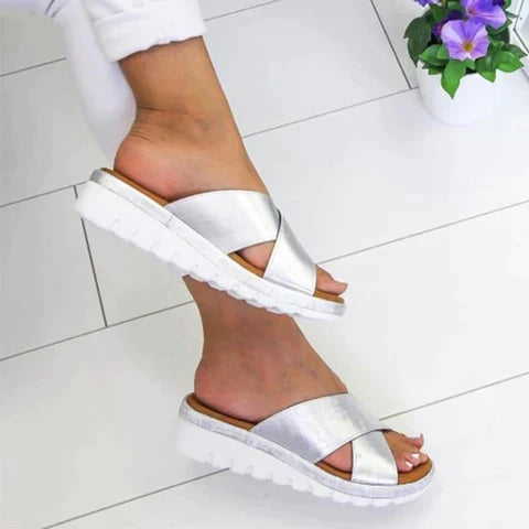 Sandalias Christa de Verano Estilo Ortopédico