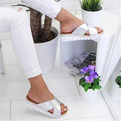 Sandalias Christa de Verano Estilo Ortopédico
