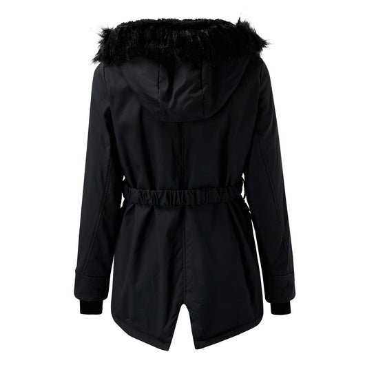 Parka Larga Andrea con Capucha