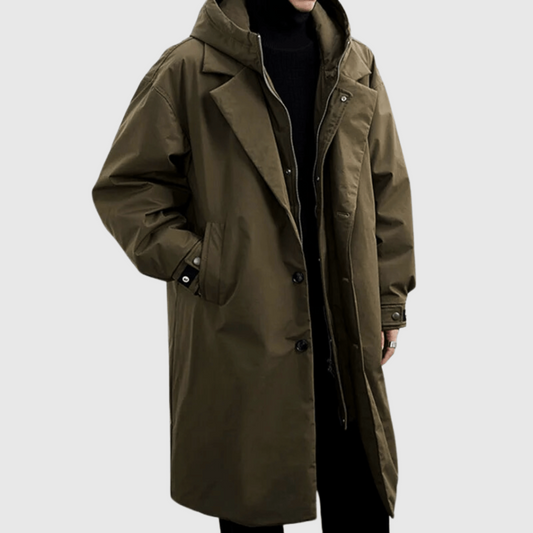 Chaqueta de Lluvia Jakob Impermeable con Capucha
