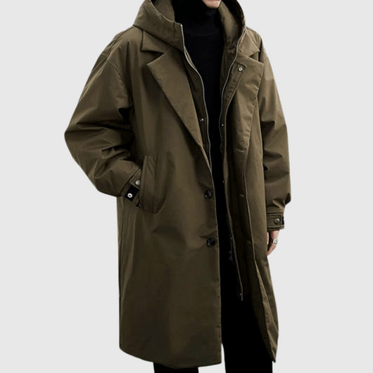 Chaqueta de Lluvia Jakob Impermeable con Capucha