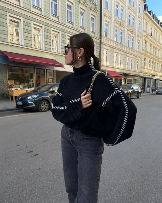 Jersey Lila Stitch