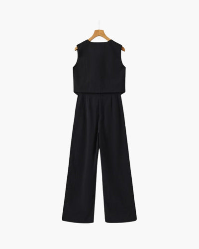 Classy Lady - Conjunto de Lino Dos Piezas