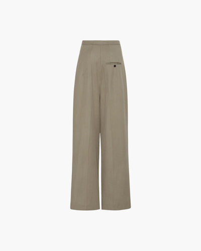 Pantalón de Lana Oversize