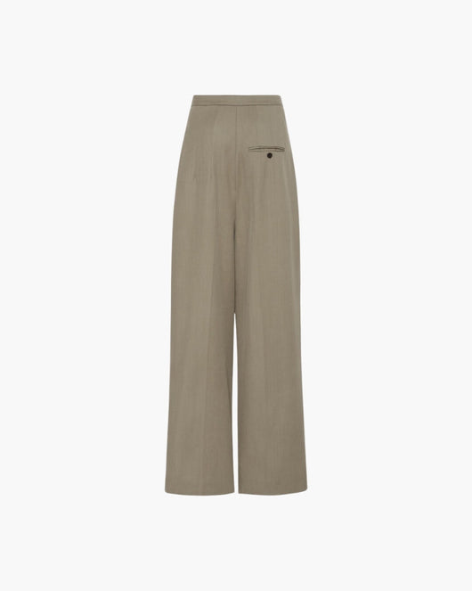 Pantalón de Lana Oversize