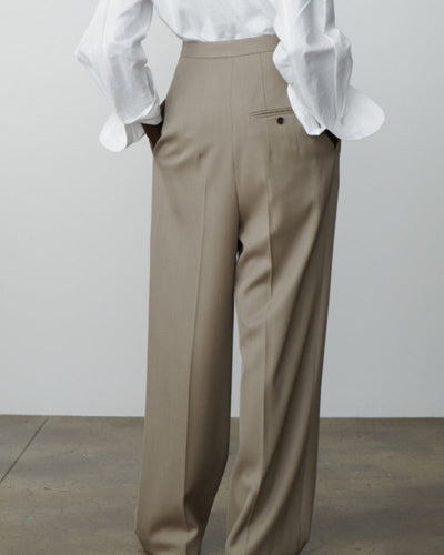 Pantalón de Lana Oversize