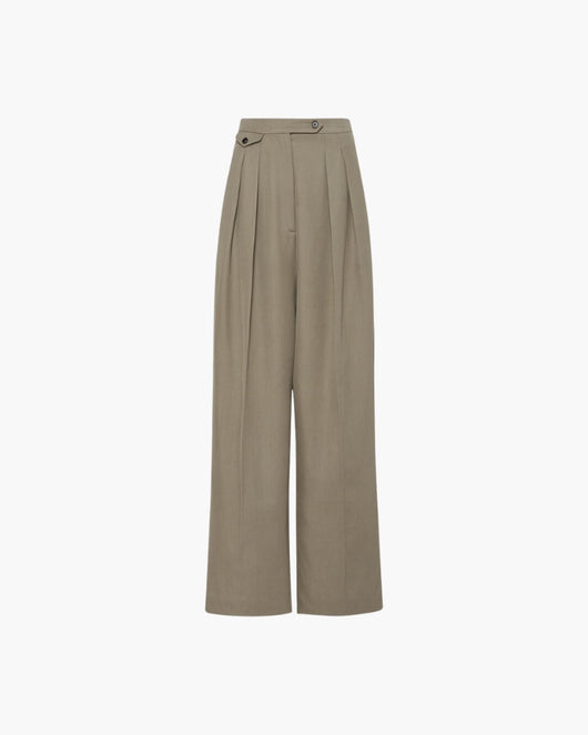 Pantalón de Lana Oversize