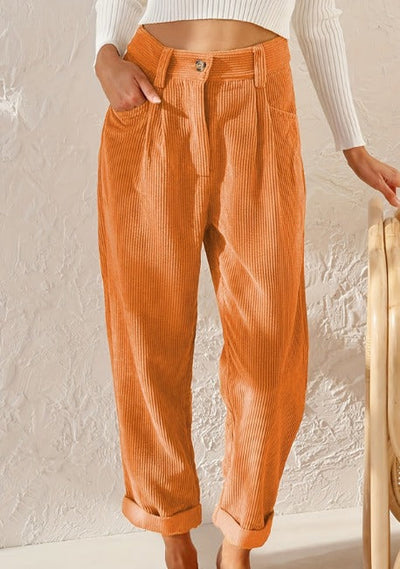 Pantalón Kerstin Ancho de Talle Alto para Verano