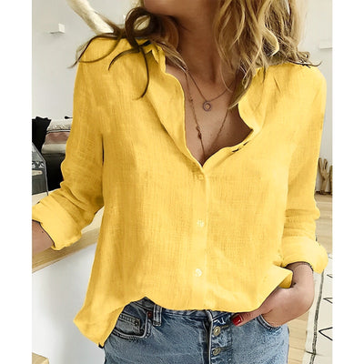 Blusa Stefanie Informal de Botones