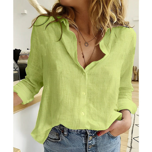 Blusa Stefanie Informal de Botones