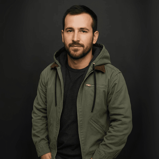 Chaqueta Rainer de Piel con Capucha para Invierno