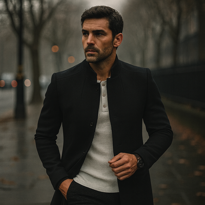 Abrigo Elias Casual de Primavera con Estilo