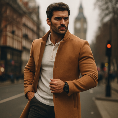 Abrigo Elias Casual de Primavera con Estilo