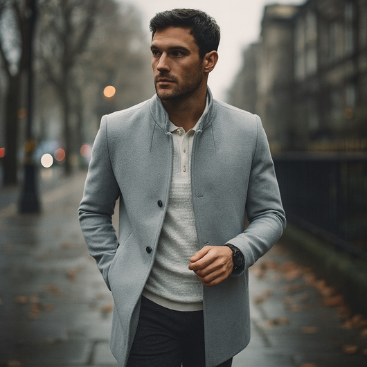 Abrigo Elias Casual de Primavera con Estilo