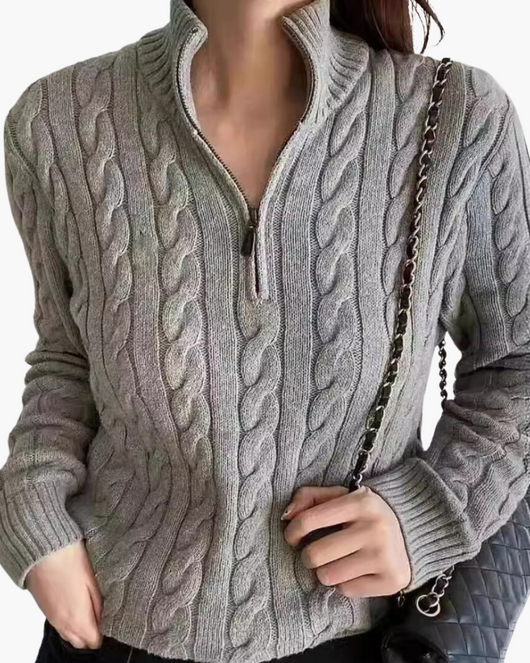 Jersey Verbier Media Cremallera para Mujer