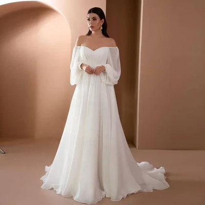 Vestido Largo Daniela Escote Carmen