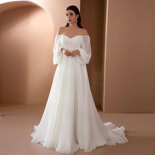 Vestido Largo Daniela Escote Carmen