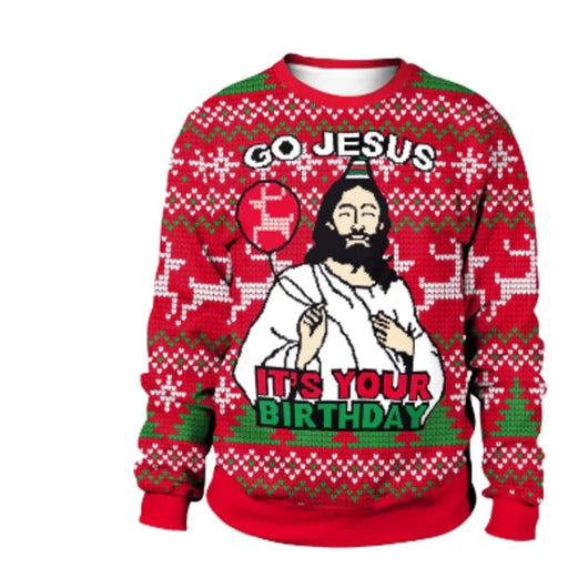 Jersey Navideño Emil ‘Cumpleaños de Jesús’ con Humor