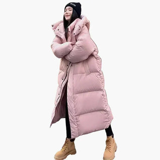 Abrigo Acolchado Daniela Oversize con Capucha