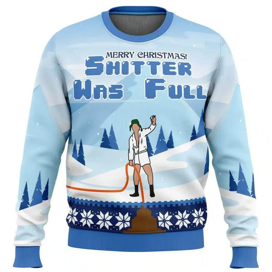Jersey Navideño Lukas Estampado de Esquí