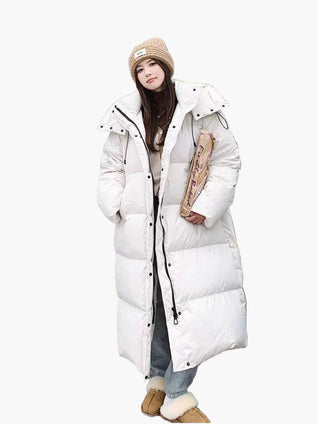Abrigo Acolchado Daniela Oversize con Capucha