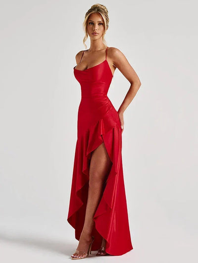 Vestido Helga de Tirantes para Invitada de Boda