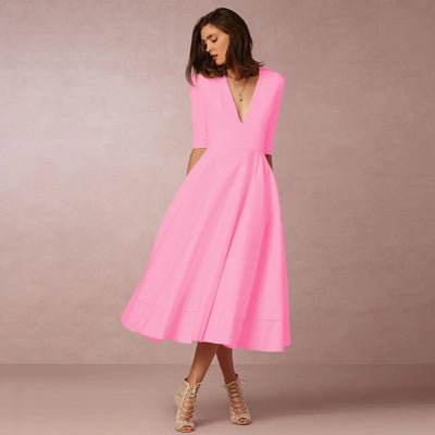 Vestido Midi Bettina Elegante y Fluido