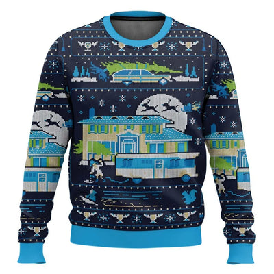 Jersey Navideño Lukas Estampado de Esquí