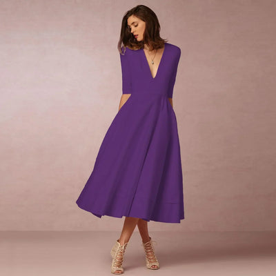 Vestido Midi Bettina Elegante y Fluido